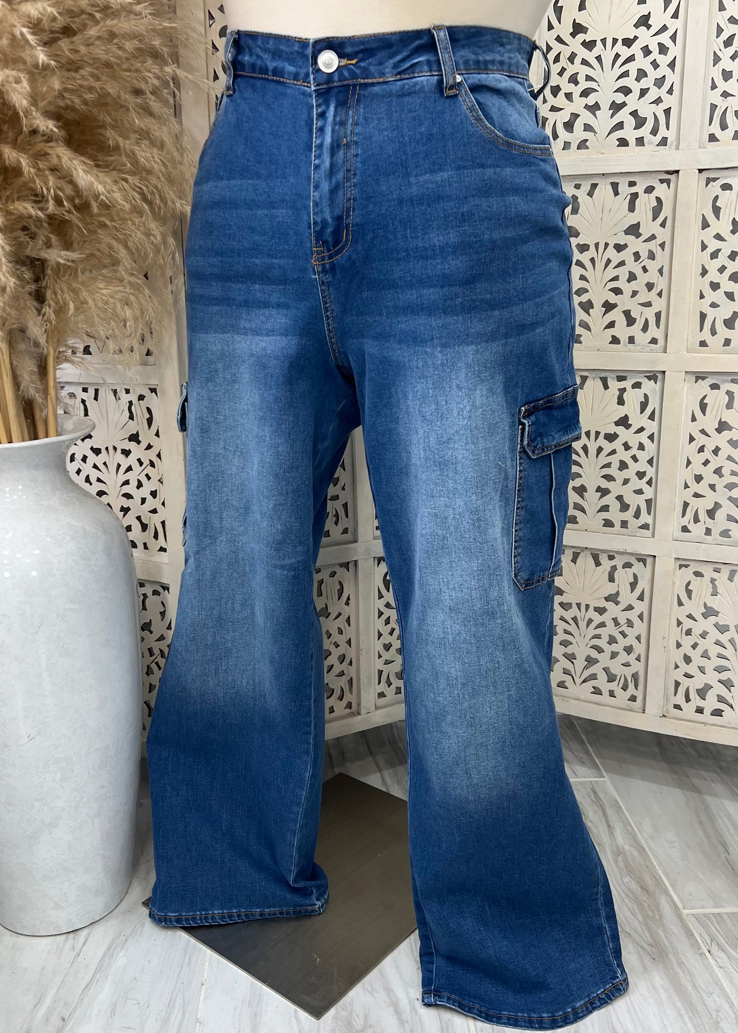 Camila Cargo Jeans