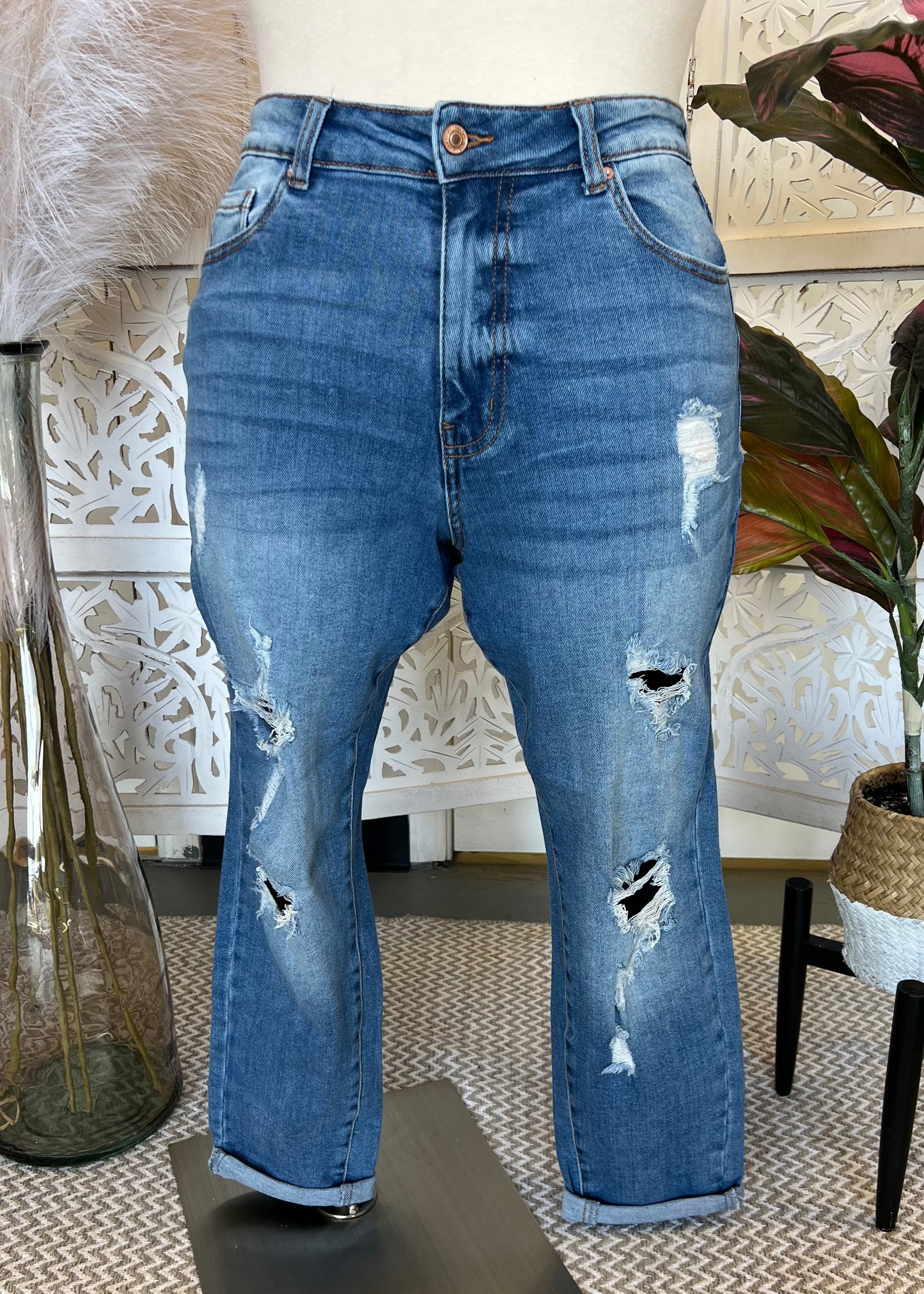 Liz Boyfriend Jeans