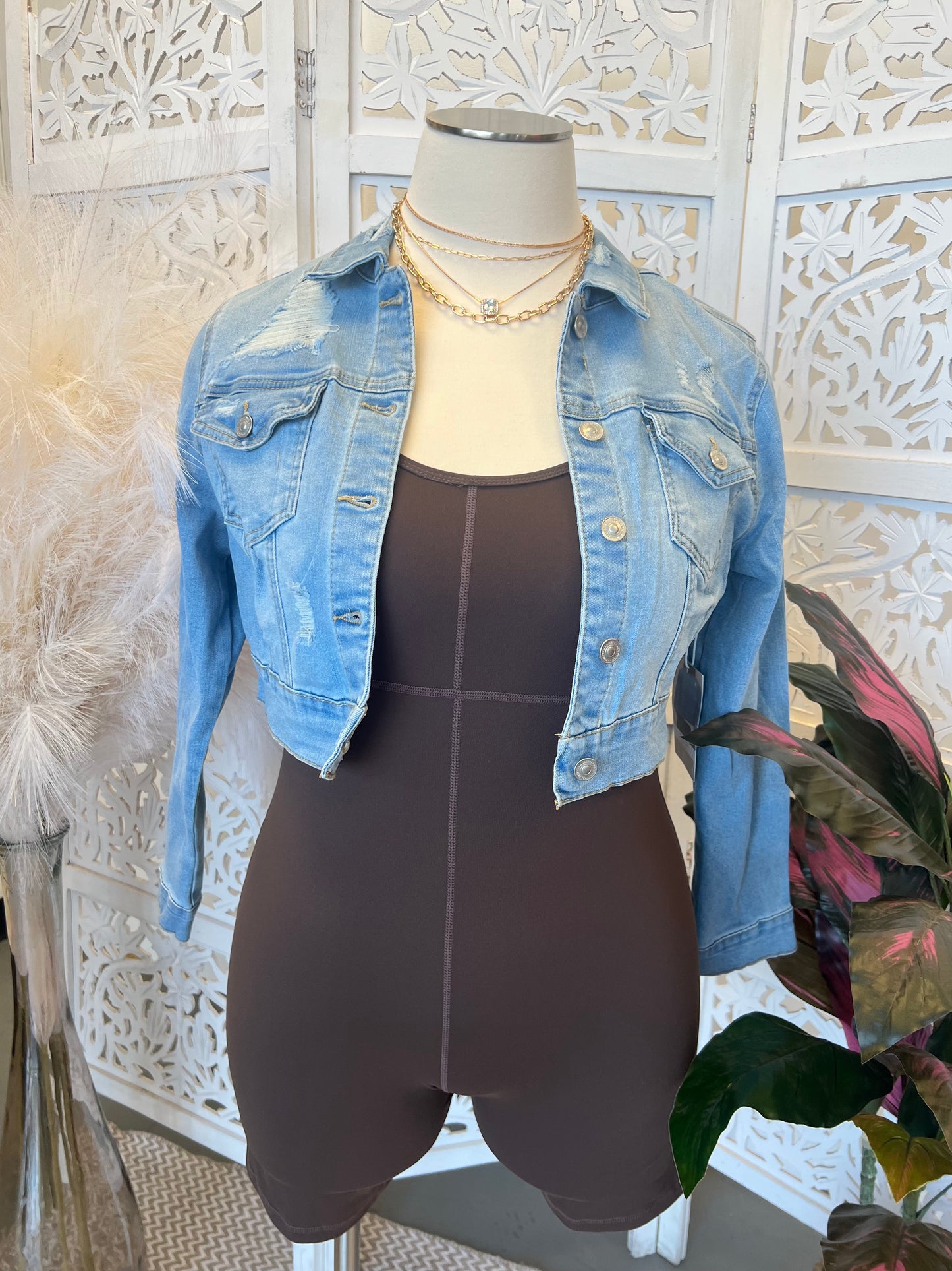 Oliva Jean Jacket