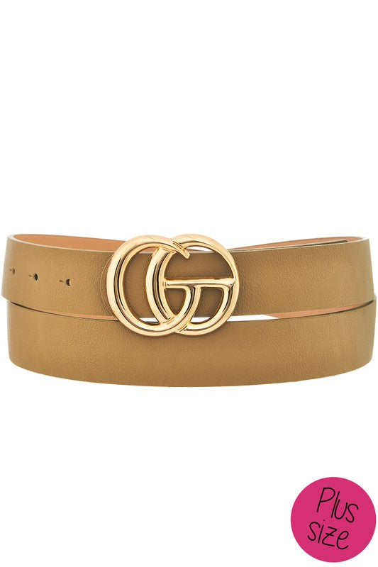 Matte Gold Go Belt