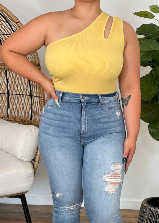 Brooke Bodysuit- Yellow